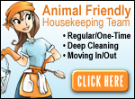Animal Friendly Housekeeping Team